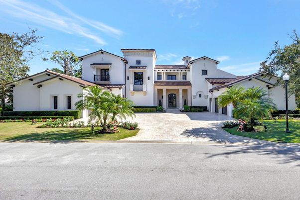Exterior, Facade, Spanish Mediterranean