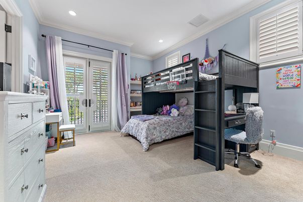 Bedroom, Home Office, Interior, Recessed Lighting