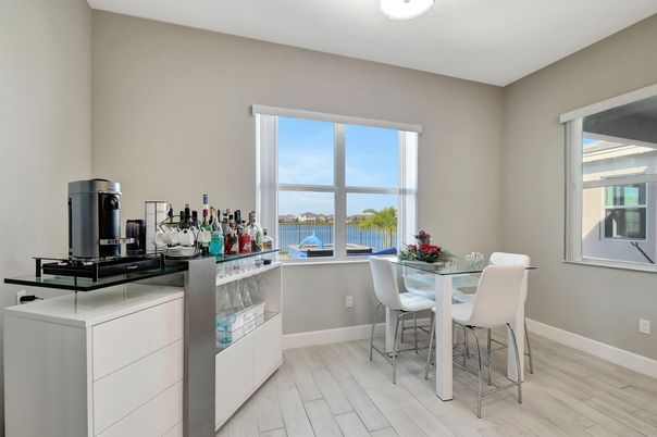 Dining room, Interior, Water, Wood Texture Flooring