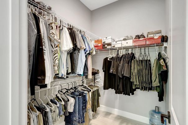 Interior, Walk-in Closets, Wood Texture Flooring