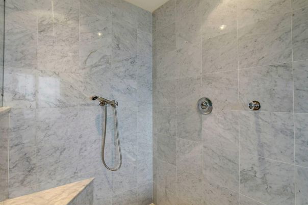 Bathroom, Interior, Marble Walls