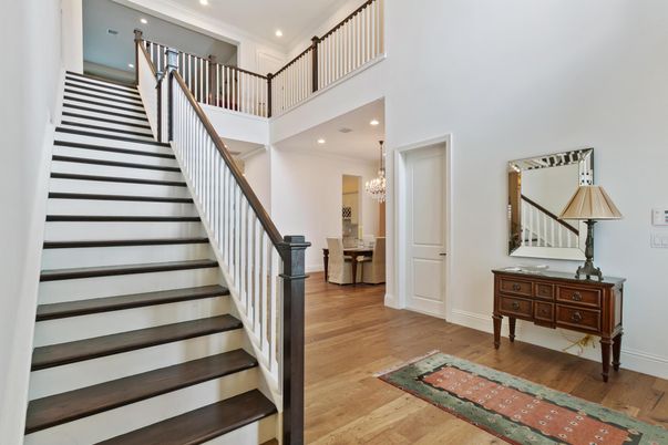 Chandelier, Interior, Recessed Lighting, Wood Texture Flooring
