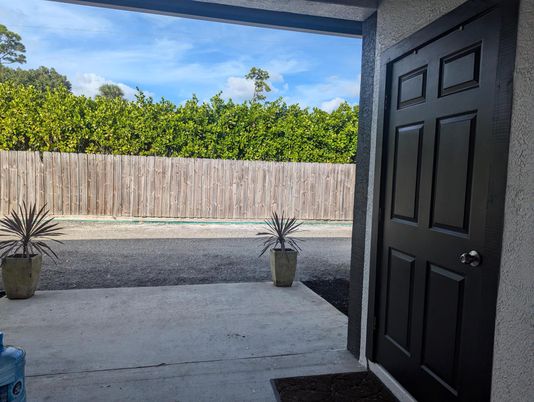 Backyard, Exterior