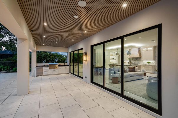 Exterior, Recessed Lighting