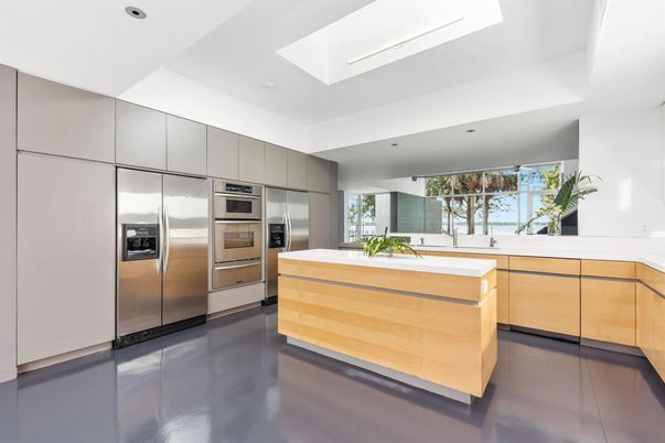 Interior, Kitchen, Recessed Lighting, Stainless Steel Appliances