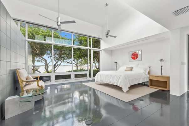 Bedroom, Interior, Pendant Lights