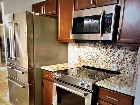 Interior, Kitchen, Stainless Steel Appliances