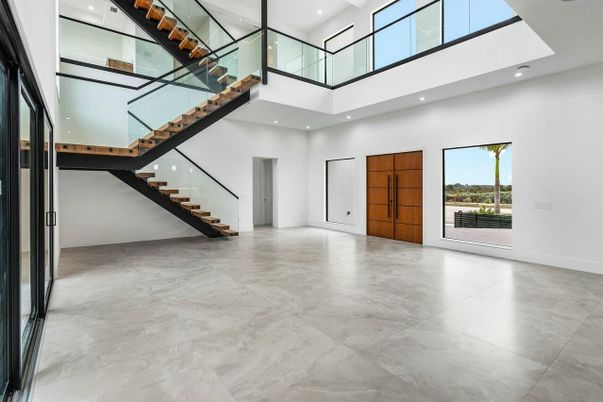 Interior, Marble, Recessed Lighting