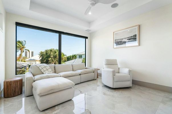 Interior, Living room, Marble, Recessed Lighting