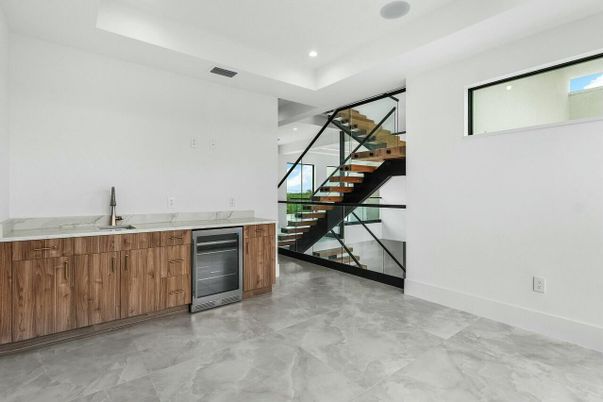 Interior, Marble, Recessed Lighting