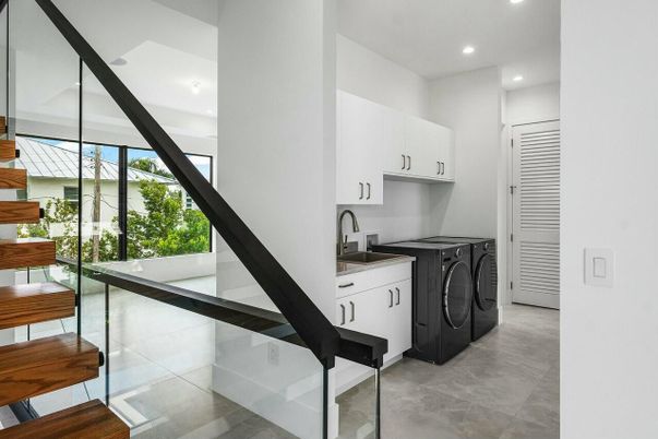 Interior, Recessed Lighting, Washer