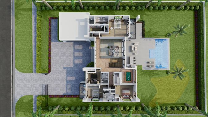 Exterior, Drone