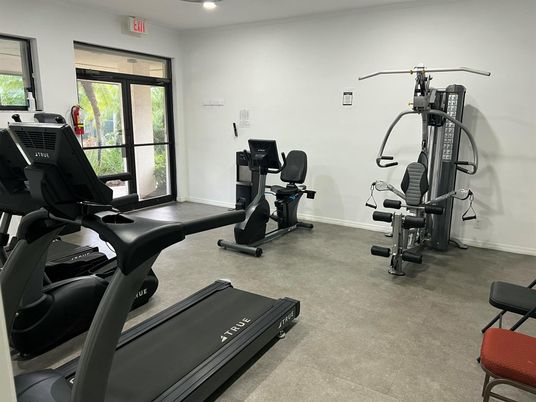 Fitness Equipment, Interior, Recessed Lighting