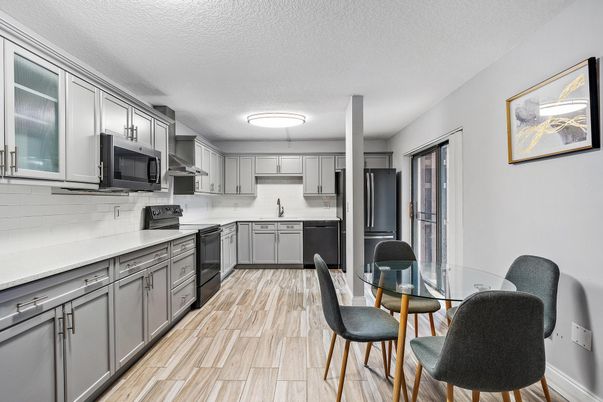 Dining room, Interior, Kitchen, Wood Texture Flooring