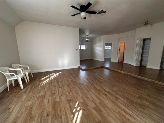 Empty room, Interior, Wood Texture Flooring