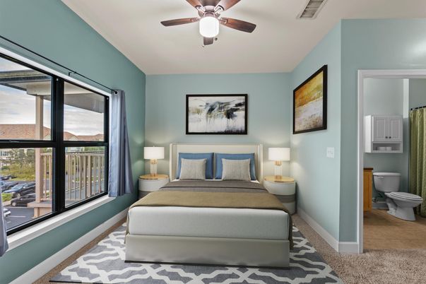 Bathroom, Bedroom, Interior