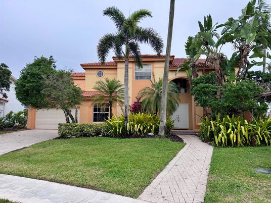 Attached, Backyard, Exterior, Facade, Mediterranean