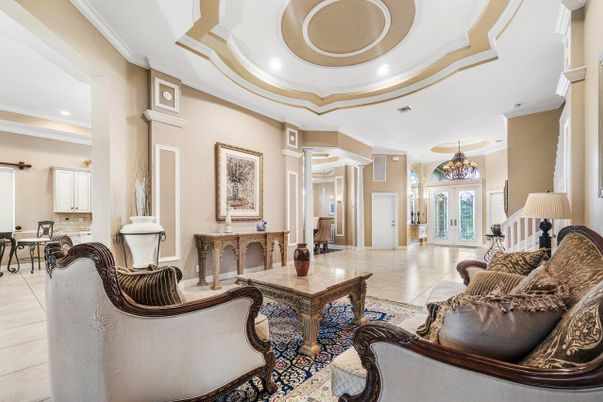 Chandelier, Interior, Recessed Lighting