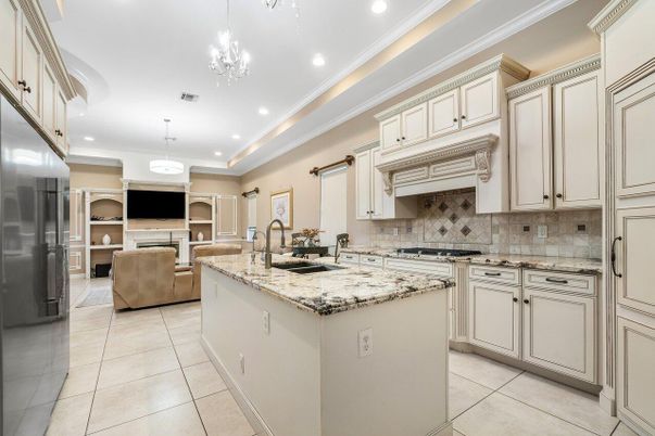 Interior, Kitchen, Living room, Pendant Lights, Recessed Lighting