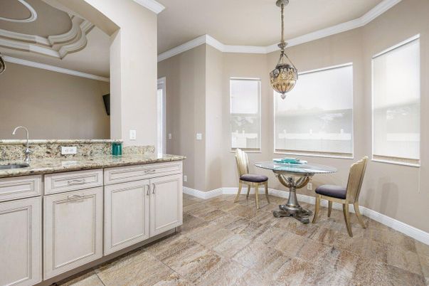 Dining room, Interior, Pendant Lights