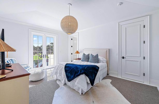 Bedroom, Interior, Pendant Lights