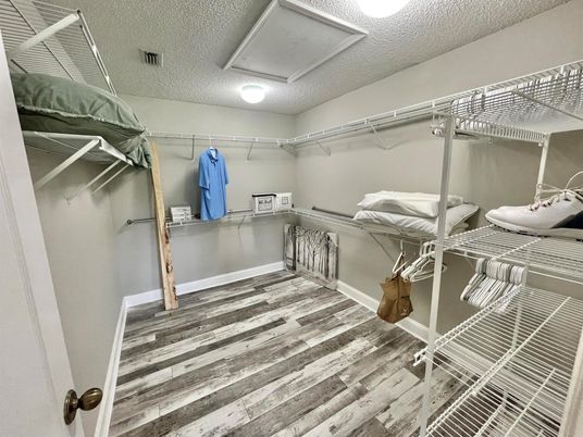 Interior, Walk-in Closets, Wood Texture Flooring