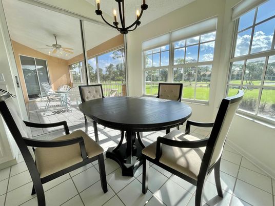 Chandelier, Dining room, Interior, Sun Room