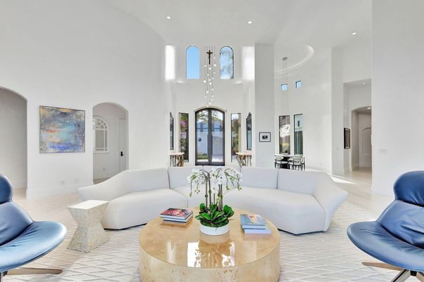 Dining room, Interior, Living room, Pendant Lights, Recessed Lighting