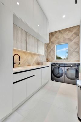 Interior, Recessed Lighting, Washer