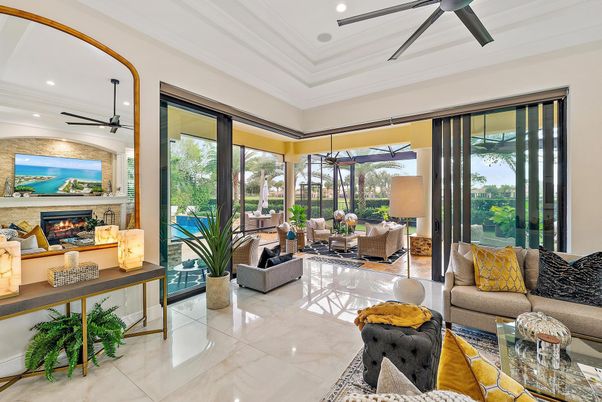 Fireplace, Interior, Living room, Recessed Lighting
