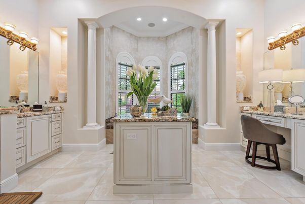 Bathroom, Interior, Recessed Lighting