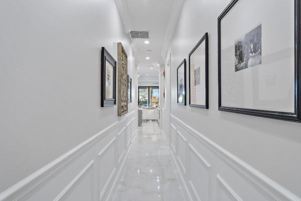 Interior, Marble, Recessed Lighting