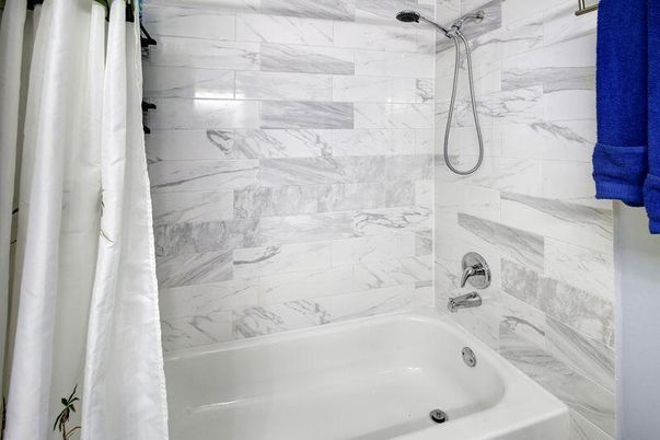 Bathroom, Interior, Marble Walls