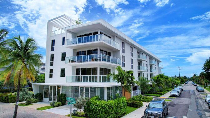 Exterior, Facade, Condo Building