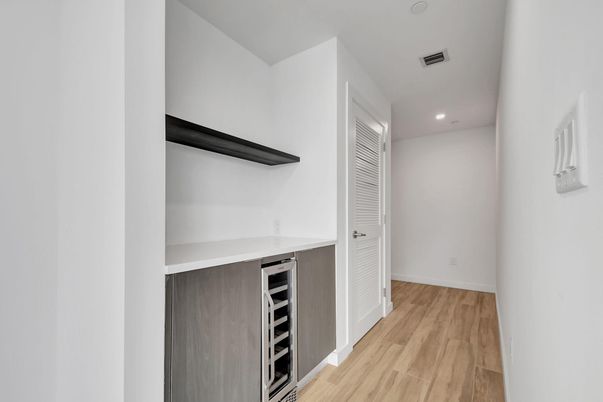 Interior, Recessed Lighting, Wood Texture Flooring