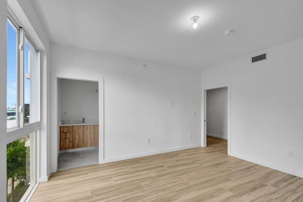 Empty room, Interior, Wood Texture Flooring
