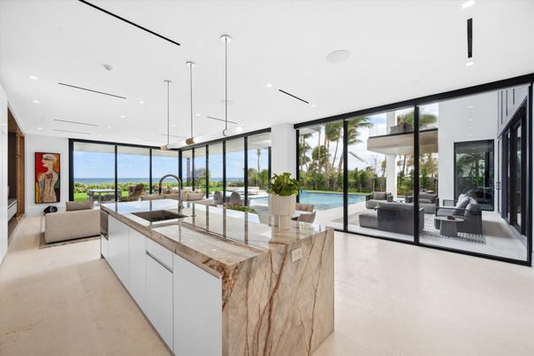 Interior, Kitchen, Pendant Lights, Recessed Lighting, Water