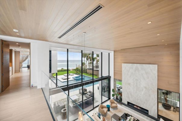 Fireplace, Interior, Recessed Lighting, Wooden Ceilings, Wood Texture Flooring, Wooden Walls