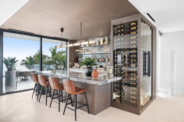 Interior, Pendant Lights, Wine Storage
