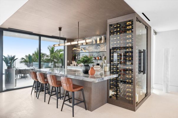 Interior, Pendant Lights, Wine Storage