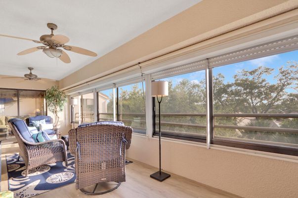Interior, Sun Room, Wood Texture Flooring