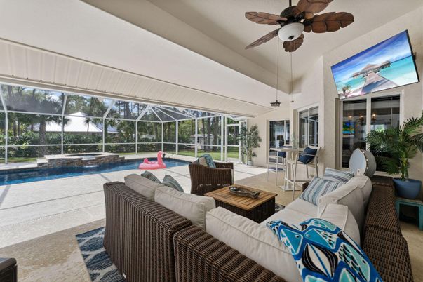 Dining room, Glass Ceilings, Interior, Living room, Pool, Sun Room