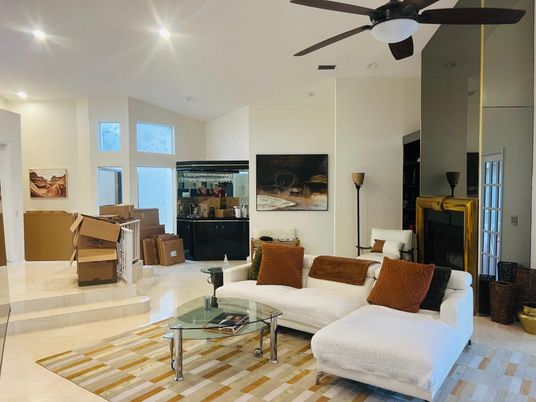 Fireplace, Interior, Living room, Recessed Lighting