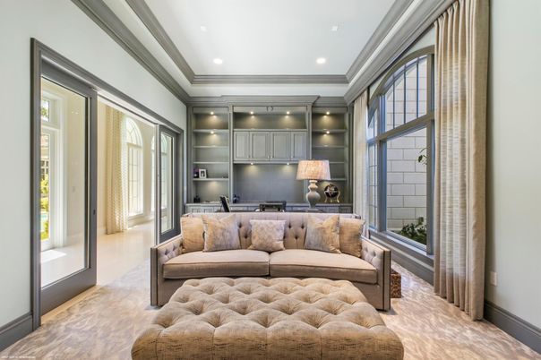 Game Room, Home Office, Interior, Recessed Lighting