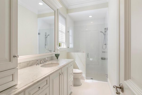 Bathroom, Interior, Recessed Lighting