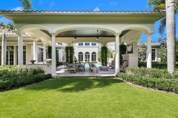 Backyard, Exterior, Fireplace