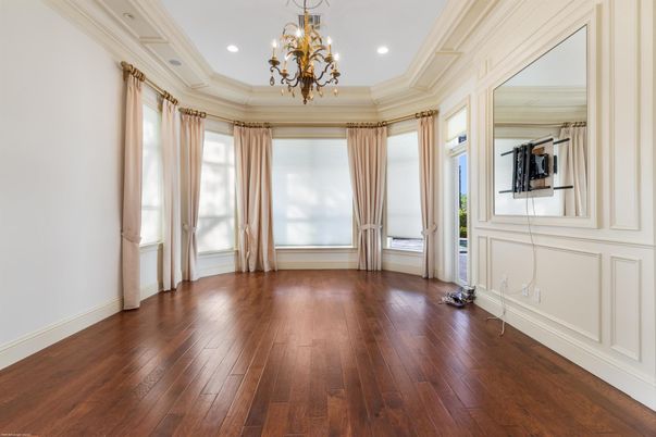 Chandelier, Interior, Recessed Lighting, Wood Texture Flooring