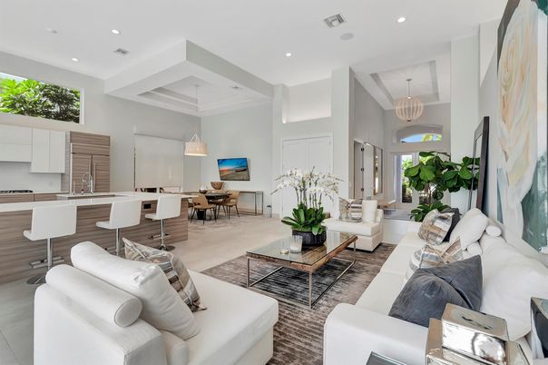 Chandelier, Dining room, Interior, Kitchen, Living room, Pendant Lights, Recessed Lighting