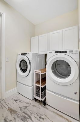 Interior, Marble, Utility Closets, Washer