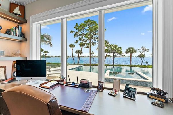 Home Office, Interior, Water